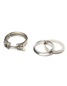 Kit V-Band avec gorge de positionnement Ø38 mm 2