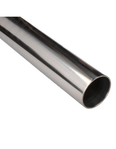 Tube aluminium 1m Ø22mm x 1,5mm Gris