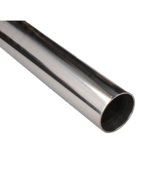 Tube aluminium 0,5m Ø63mm x 1,5mm Noir