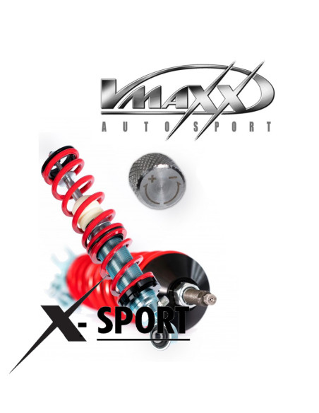 V-MAXX Combinés filetés - Audi - 70 AV 83/55 (30mm avant / 45mm arriere) 