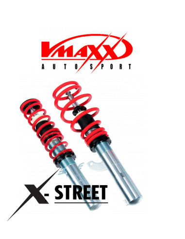 V-MAXX Combinés filetés Xxtreme - Volkswagen - 60 AV 32/55 (30mm avant / 45mm arriere) 