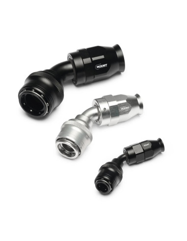 Raccord Femelle Quick Click PTFE DASH/AN 6 45° 