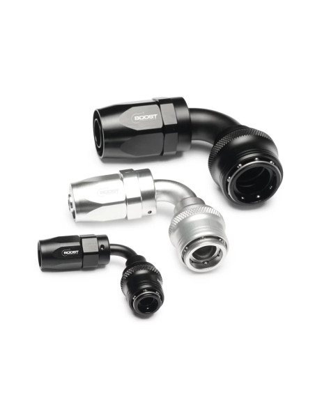 Raccord Femelle Quick Click DASH/AN 8 90° 