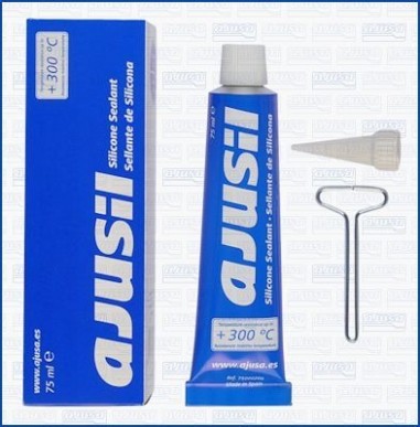 Pâte d'étanchéité silicone Ajusa Ajusil -60 to +320°C 75ml
