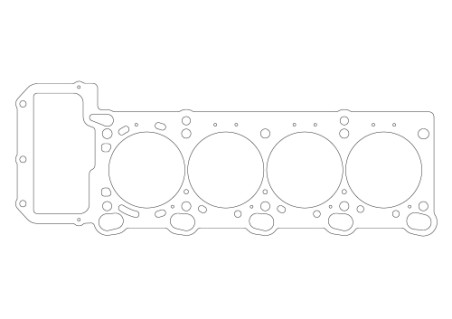 Joint de culasse Athena BMW M60B40 TH.2,0mm D.90,6mm Droite