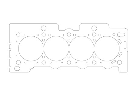 Joint de culasse Athena Peugeot 1.6L 16V TU5JP4 TH.1,0MM D.80,5MM