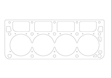 Joint de culasse Athena CHEVY TH.1,5mm D.105.4mm