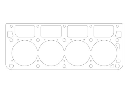Joint de culasse Athena CHEVY TH.1,5mm D.105.4mm