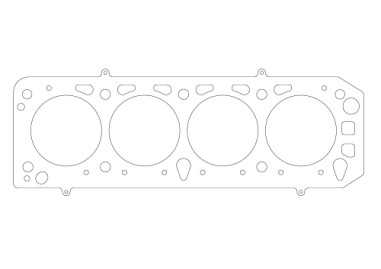 Joint de culasse Athena FORD Cosworth YB TH.1,3mm D.92.5mm