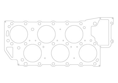 Joint de culasse Athena VW VR6 12V D.84,1MM - TH 0,65MM