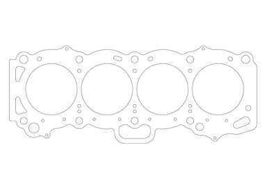 Joint de culasse Athena Toyota 1.6L 16V 4A-GE D.81mm TH.1,0mm