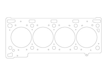Joint de culasse Athena Renault 2.0L 16V F4R TH.1,6 D.84,50mm