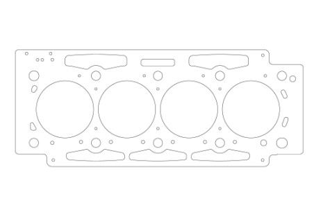 2Joint de culasse Athena Peugeot 2.0L 16V EW10 TH.1,30mm D.86m