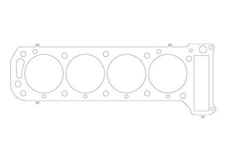 Joint de culasse Athena Opel CIH 2.0L/CIH2.4L D.98MM TH.1,5mm