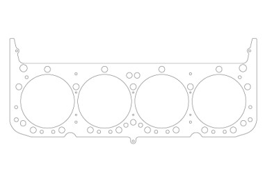 Joint de culasse Athena V8 SBC 262,265,283 TH.1,3mm D104,775 im1