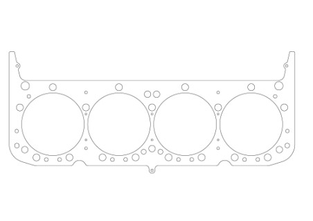 Joint de culasse Athena V8 SBC 262,265,283 TH.0,7mm D105,791mm