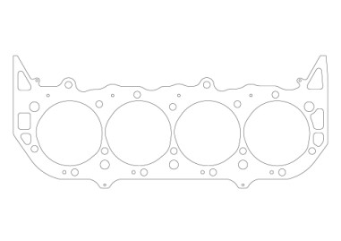 Joint de culasse Athena 396,402,427 MARK IV/BOW TIE TH1,3mm D115,316mm