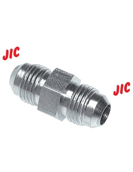 Raccord droit acier mâle mâle AN4