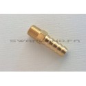 Raccord Sytec droit 1/8 NPT 8 mm