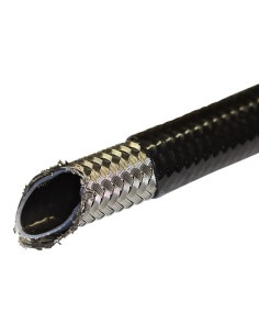 Durite dash4 AN4 PTFE tressée inox série 200.