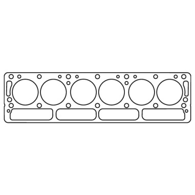 Joint de culasse Renforcé Cometic TRIUMPH TR6 '69-71 76mm.080" "cuivre .