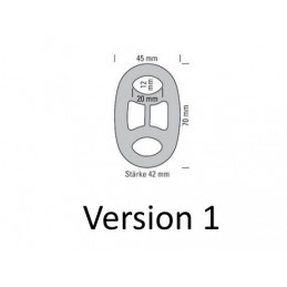 Silent bloc d'échappement universel 2