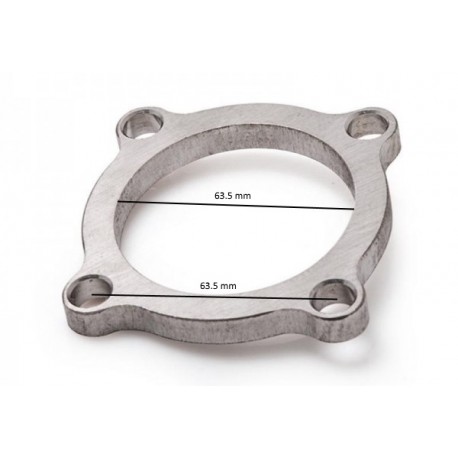 Bride sortie turbo 4 trous Ø 63.5 mm