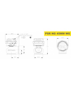 Wastegate turbo pulsar 45mm - swapland 2