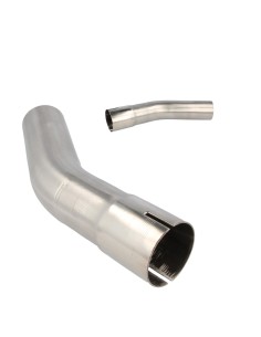 Coude inox 30° emmanchement simple