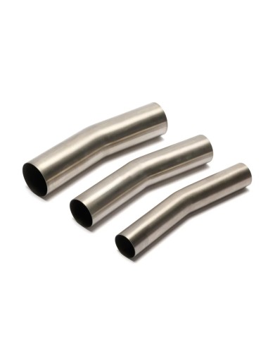 Coude inox 15° Ø40 à 89mm épaisseur 1.5mm