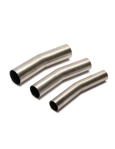 Coude inox 15° Ø40 à 89mm épaisseur 1.5mm