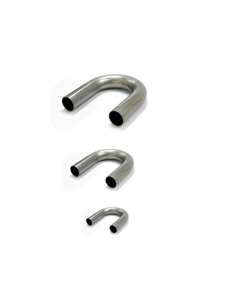 Coude inox à 180° Simons Ø38 à 76mm