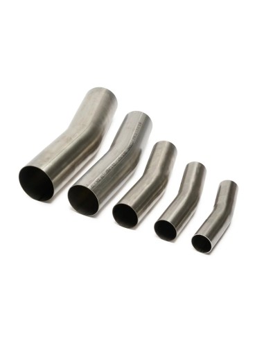 Coude Inox 30° Ø40 à 89mm
