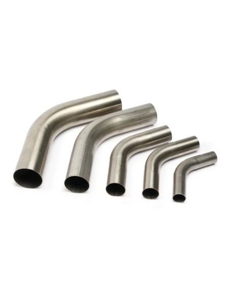 Coude Inox long 60° Ø40 à 89mm