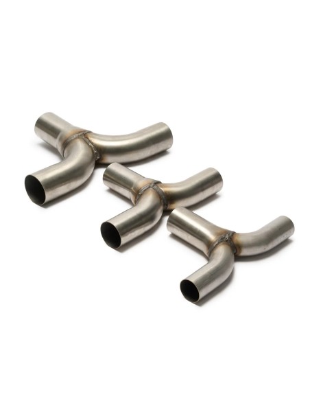 Adaptateur T en inox pour le système d'échappement