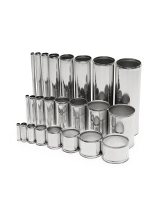 Manchon droit aluminium BOOST Products Ø16 à 127mm longeur 75 à 300mm
