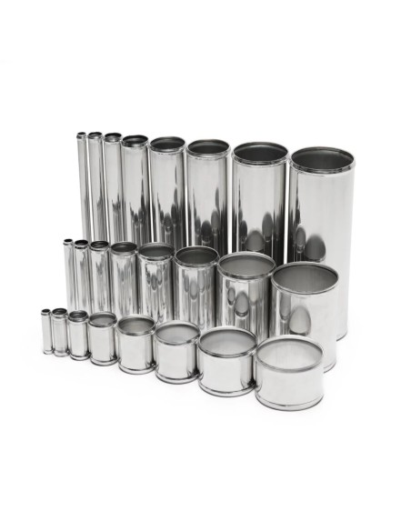 Manchon droit aluminium BOOST Products Ø16 à 127mm longeur 75 à 300mm