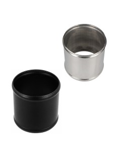 Manchon aluminium droit QSP Product noir ou gris Ø13 à 102mm