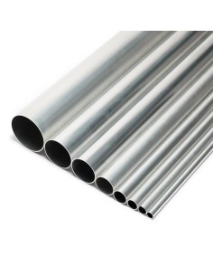 Tube rond aluminium droit Ø8 à 102mm