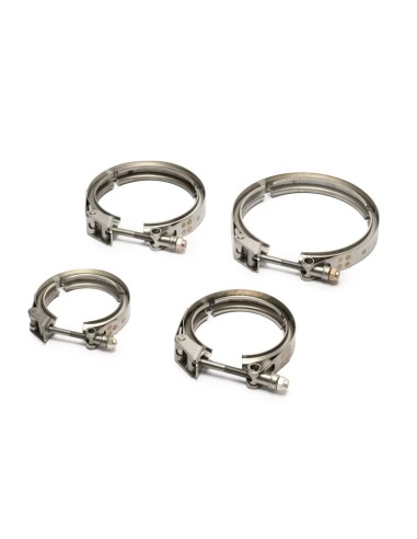 Collier de serrage à bande en V à dégagement rapide