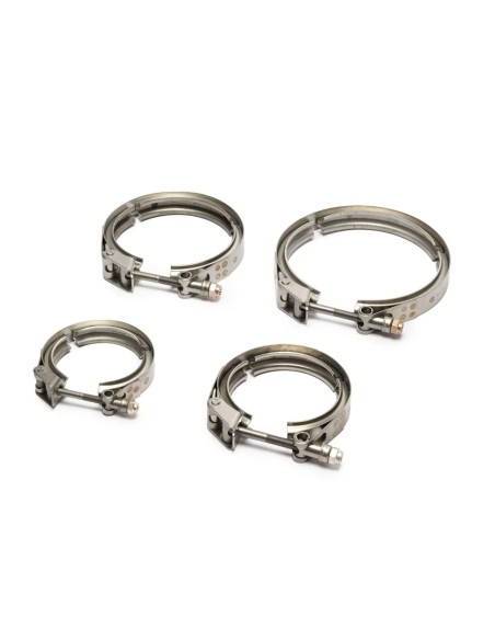 Collier de serrage à bande en V à dégagement rapide