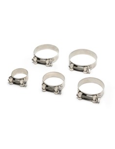 Collier Inox Renforcé T-Bolt diamètre 17 à 112mm