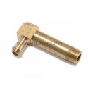 Raccord 90° 1/8 NPT long vers 6 mm
