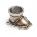 Bride échappement turbo Subaru vers V band 63 mm