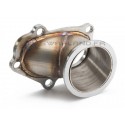 Bride échappement turbo Subaru vers V band 63 mm