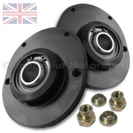 Coupelles rotulées  Avant fixe avec plaque de renfort pour Citroën C2 / C3