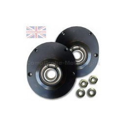 Coupelles rotulées Avant fixe avec plaque de renfort pour Citroën DS3 2