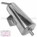 Réservoir tampon en aluminium 2 litres sortie droite Compbrake