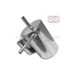 Réservoir tampon en aluminium 1 litre sortie droite Compbrake 2